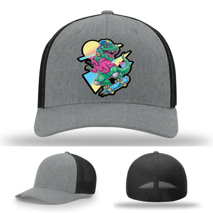 Skater Rex Leather Patch Hat