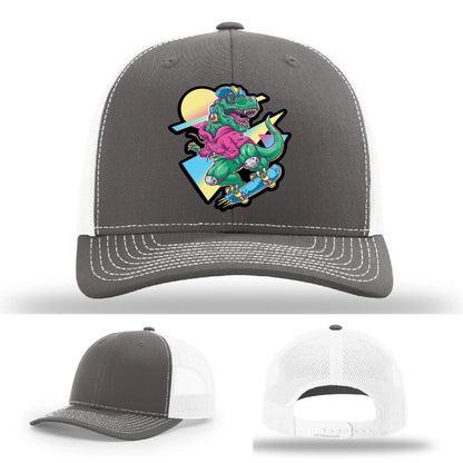 Skater Rex Leather Patch Hat