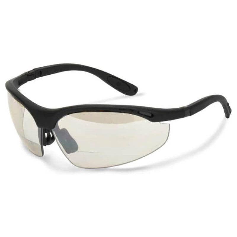 Radians Cheaters Bifocal Safety Glasses with Indoor/Outdoor Lens