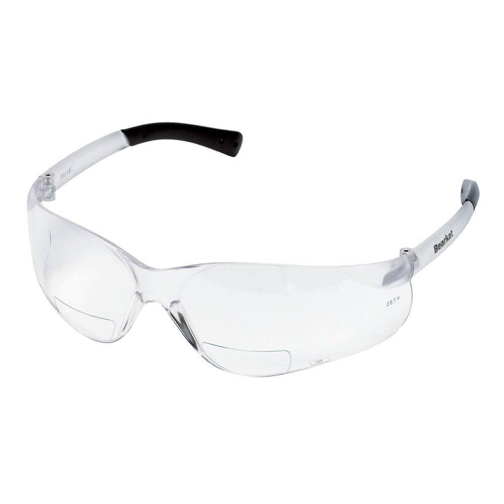 MCR Safety BearKat BK1 Bifocal Safety Glasses with Clear Lenses