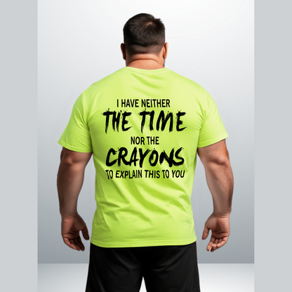 Crayons - Safety Yellow T-Shirt