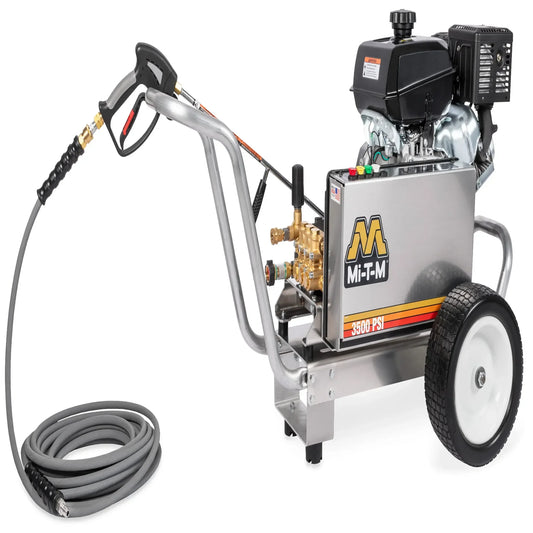 Mi-T-M CBA Aluminum Series Gasoline Belt Drive - CBA-3504-1MAK - Commercial Cleaning