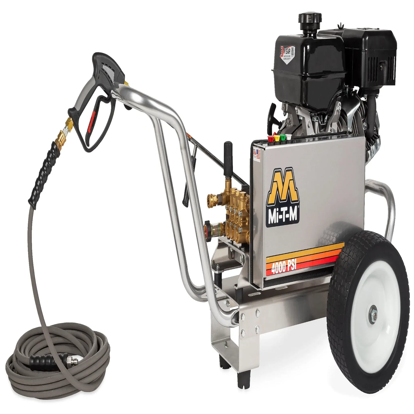 Mi-T-M CBA Aluminum Series Gasoline Belt Drive - CBA-4004-1MAM - Commercial Cleaning