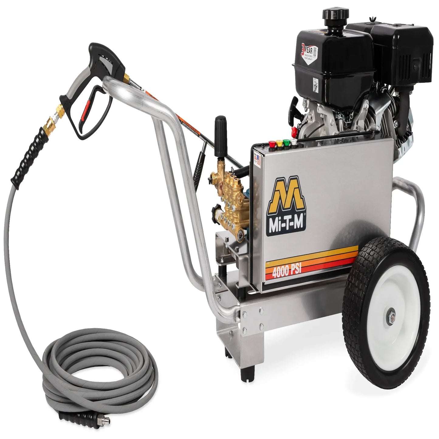 Mi-T-M CBA Aluminum Series Gasoline Belt Drive - CBA-4004-1MCM - Commercial Cleaning