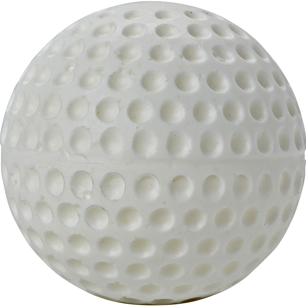 Dimple Molded Baseball-White