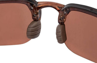 Crossfire ES4 Safety Glasses Brown with HD Brown Flash Mirror Lenses