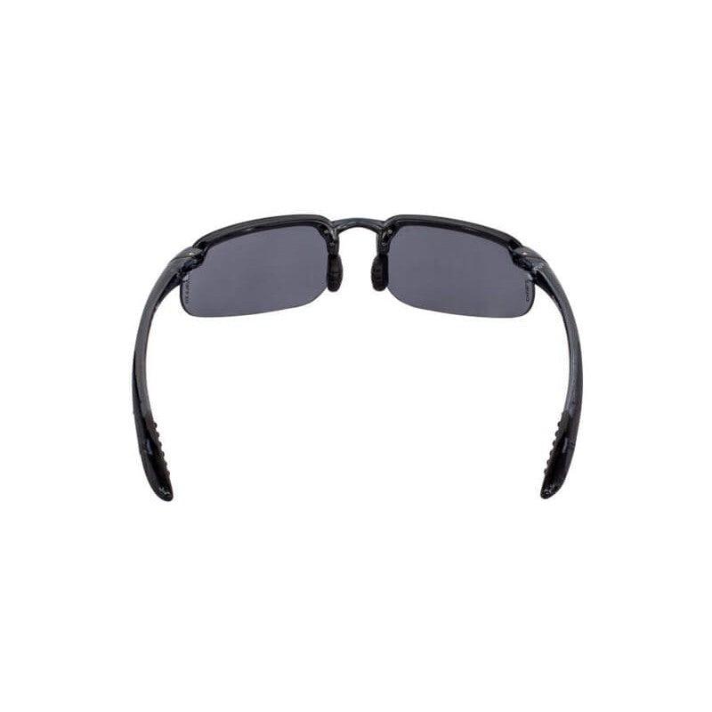 Crossfire ES4 Safety Glasses Black with Smoke Lenses