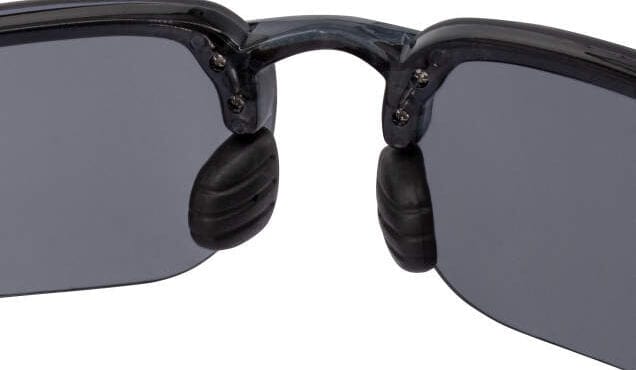 Crossfire ES4 Safety Glasses Black with Smoke Lenses