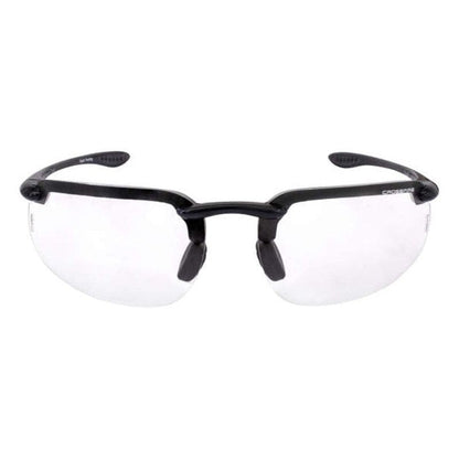 Crossfire ES4 Safety Glasses Pearl Gray with Clear Lenses