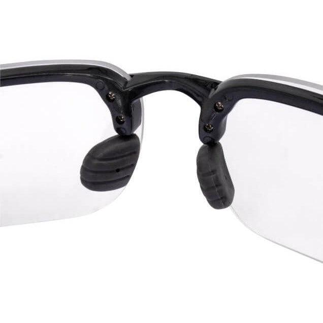 Crossfire ES4 Safety Glasses Pearl Gray with Clear Lenses