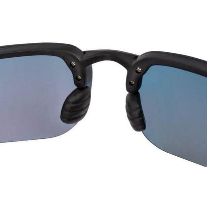 Crossfire ES4 Safety Glasses Black with HD Red Mirror Lenses