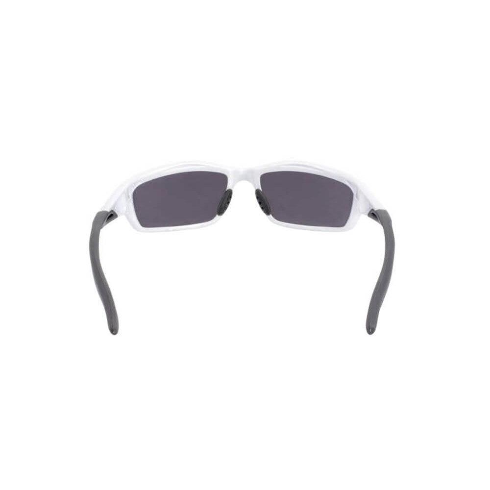 Crossfire Infinity Safety Glasses Pearl White with Silver Mirror Lenses