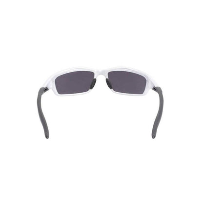 Crossfire Infinity Safety Glasses Pearl White with Silver Mirror Lenses