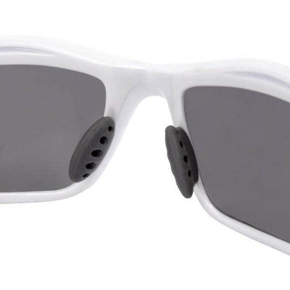 Crossfire Infinity Safety Glasses Pearl White with Silver Mirror Lenses