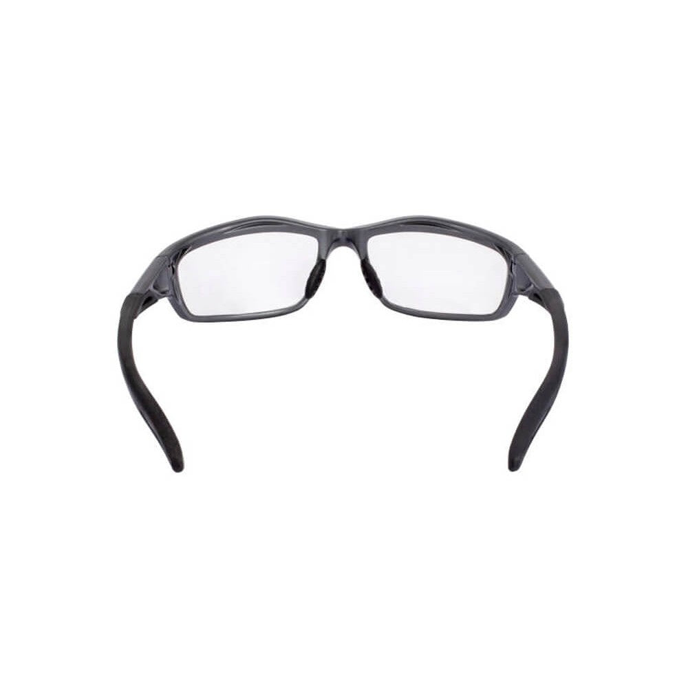 Crossfire Infinity Safety Glasses Pearl Gray with Clear Lenses
