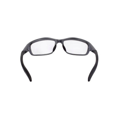 Crossfire Infinity Safety Glasses Pearl Gray with Clear Lenses