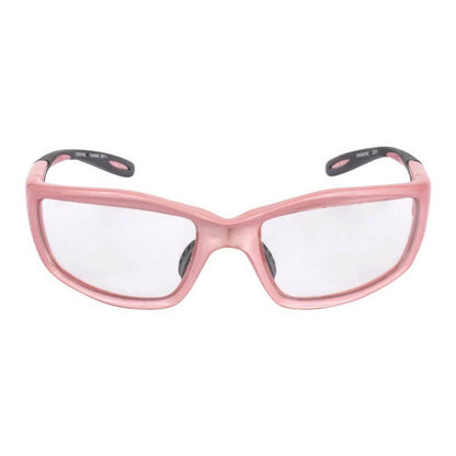 Crossfire Infinity Safety Glasses Pearl Pink with Clear Lenses