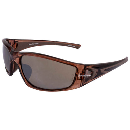Crossfire RPG Safety Glasses Brown with HD Brown Flash Mirror Lenses