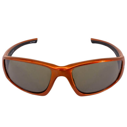 Crossfire RPG Safety Glasses Orange with HD Demi-Copper Mirror Lenses