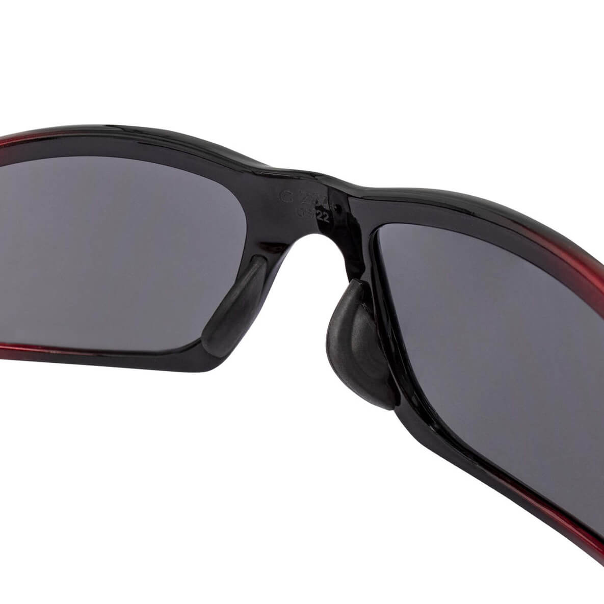 Crossfire RPG safety Glasses Red with Silver Mirror Lenses