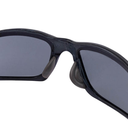Crossfire RPG Safety Glasses Black with Smoke Lenses