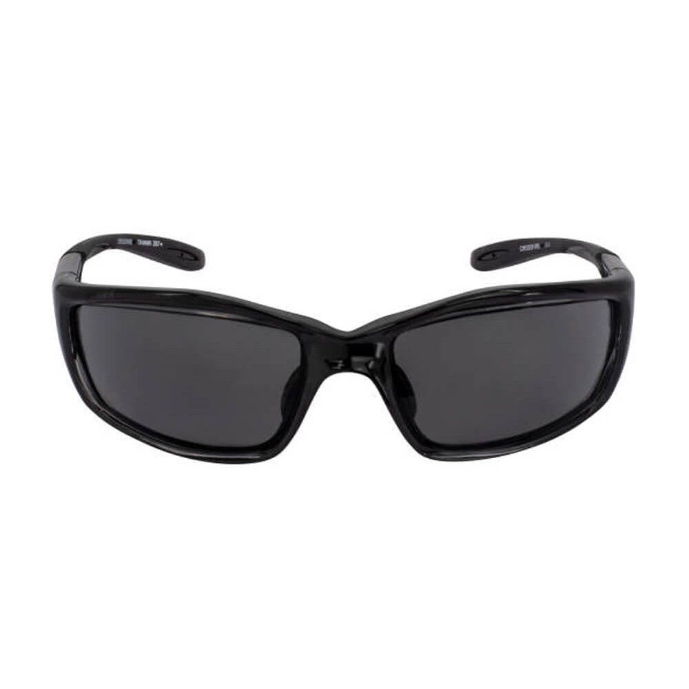 Crossfire Infinity Safety Glasses Black with Smoke Lenses