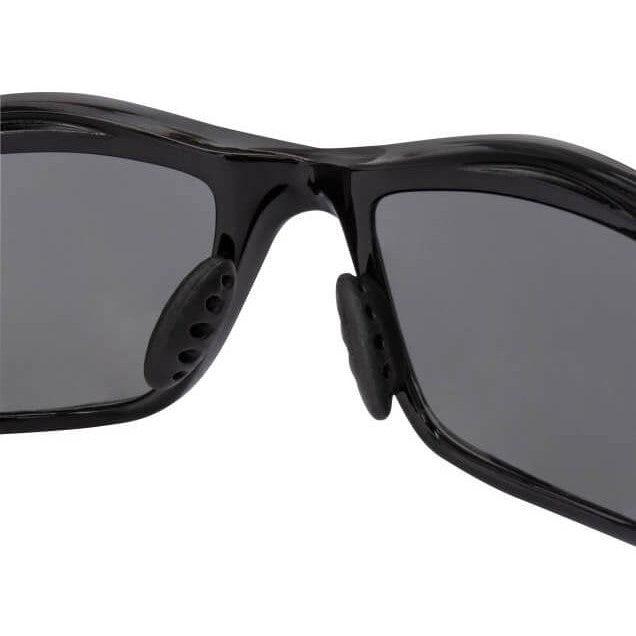 Crossfire Infinity Safety Glasses Black with Smoke Lenses