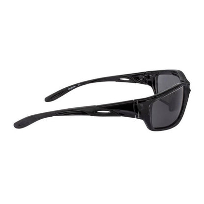 Crossfire Infinity Safety Glasses Black with Smoke Lenses