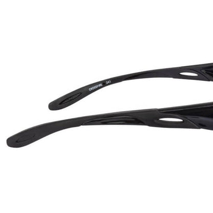 Crossfire Infinity Safety Glasses Black with Smoke Lenses