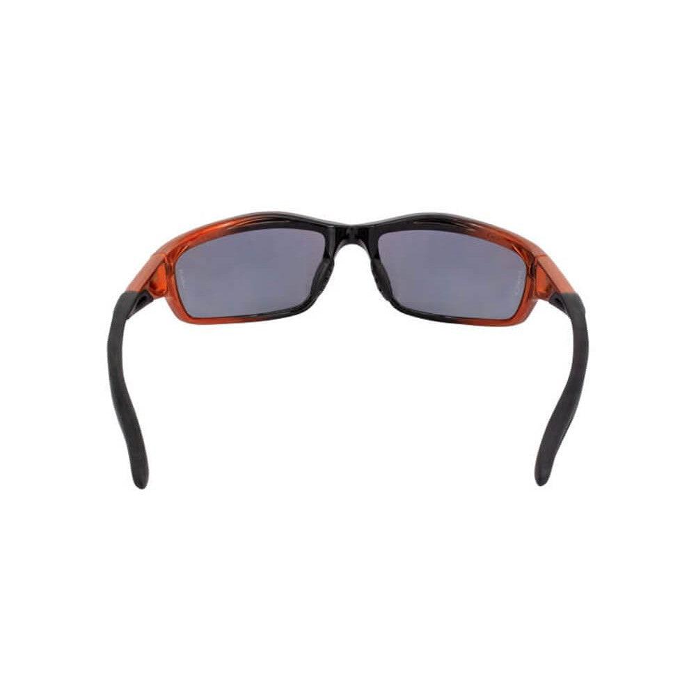 Crossfire Infinity Safety Glasses Orange with Gold Mirror Lenses
