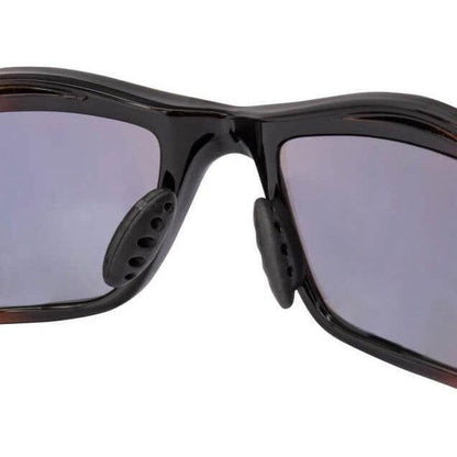 Crossfire Infinity Safety Glasses Orange with Gold Mirror Lenses