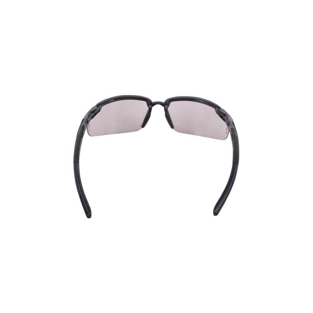 Crossfire ES5 Safety Glasses Black with Indoor-Outdoor Lenses