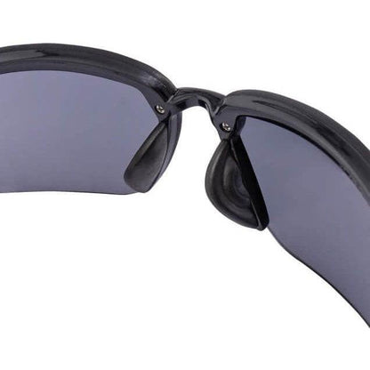 Crossfire ES5 Safety Glasses Pearl Black with Smoke Lenses