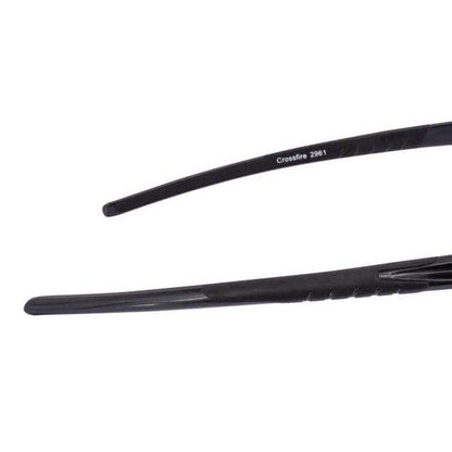 Crossfire ES5 Safety Glasses Pearl Black with Smoke Lenses