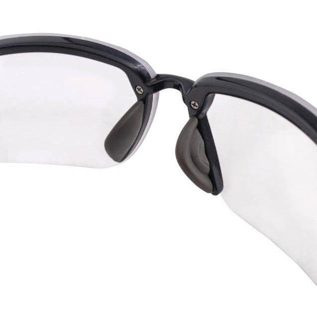 Crossfire ES5 Safety Glasses Pearl Gray with Clear Lenses