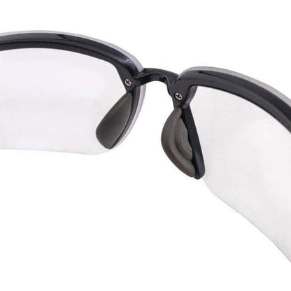 Crossfire ES5 Safety Glasses Pearl Gray with Clear Lenses