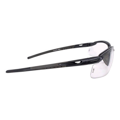 Crossfire ES5 Safety Glasses Pearl Gray with Clear Lenses