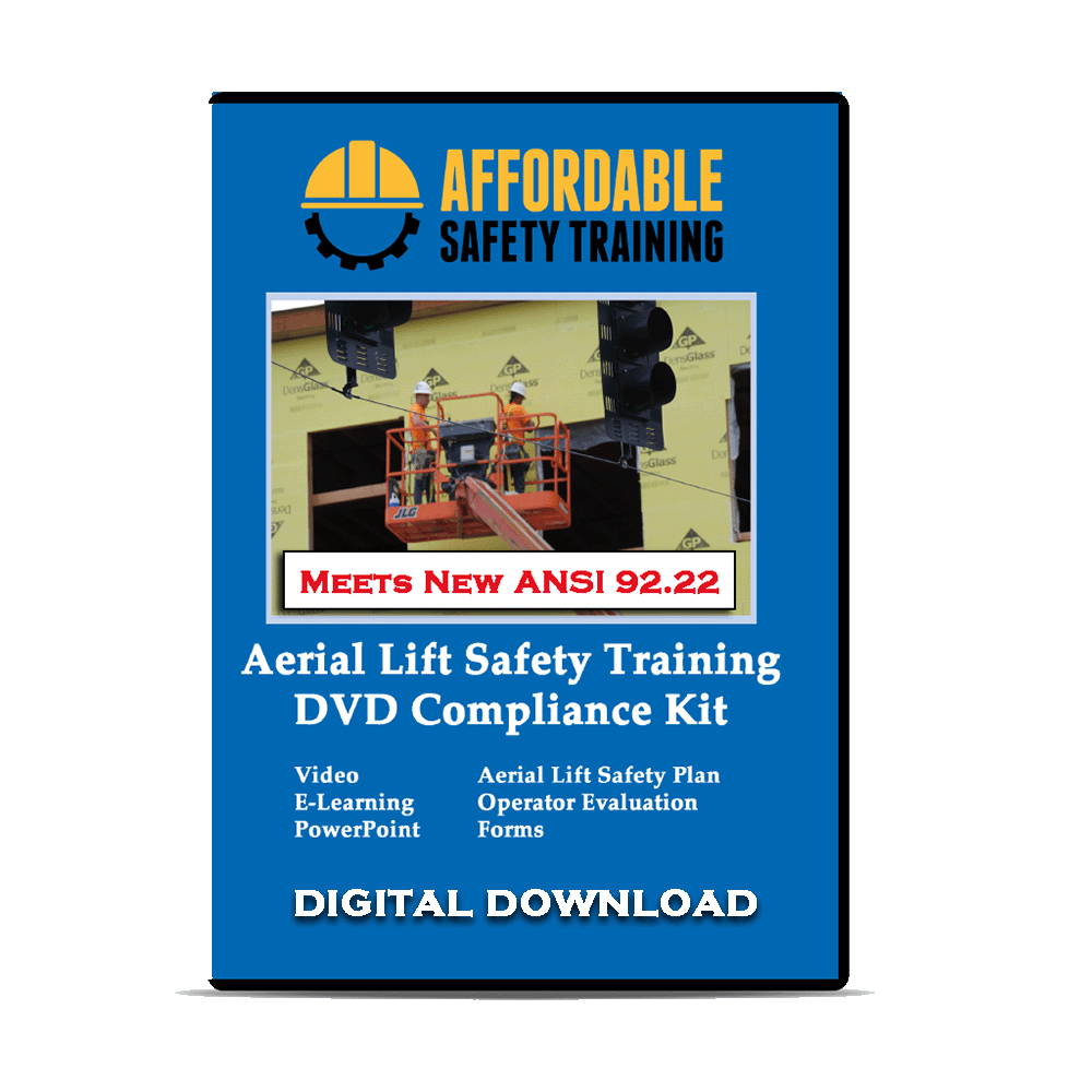 Aerial Lift Operator Training Video Compliance Kit