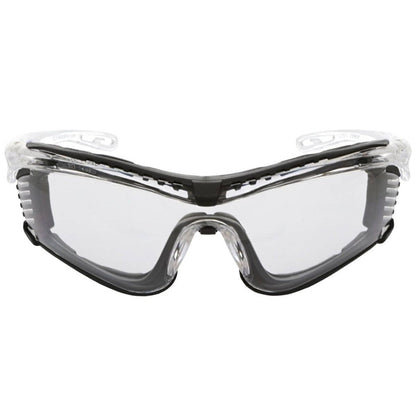 MCR Safety Checklite CL5 Safety Glasses with Foam Gasket and Clear MAX6 Anti-Fog Lens