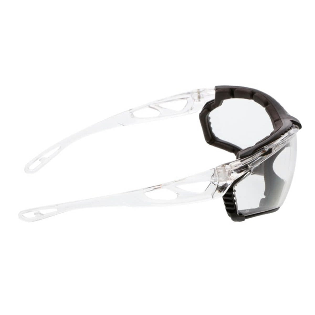 MCR Safety Checklite CL5 Safety Glasses with Foam Gasket and Clear Anti-Fog Lens