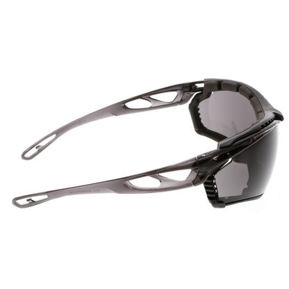 MCR Safety Checklite CL5 Safety Glasses with Foam Gasket and Gray Anti-Fog Lens