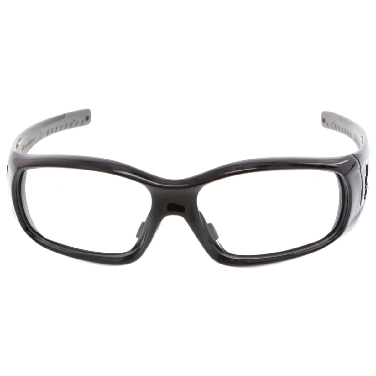 MCR Safety Swagger SR1 Safety Glasses Black Frame with Clear Lenses