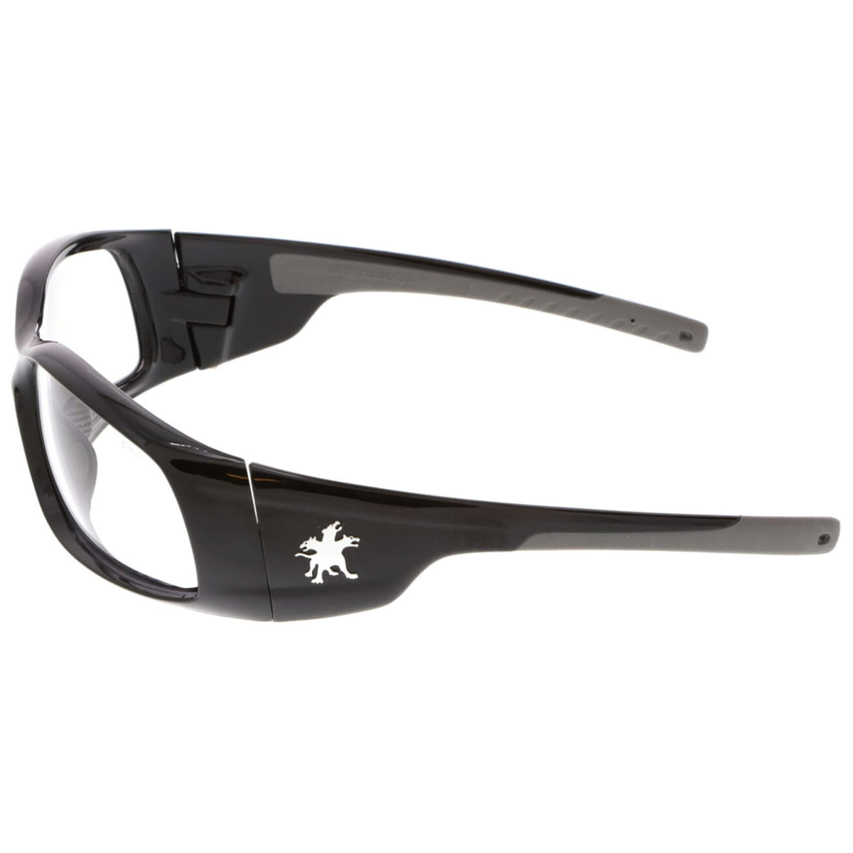 MCR Safety Swagger SR1 Safety Glasses Black Frame with Clear Lenses