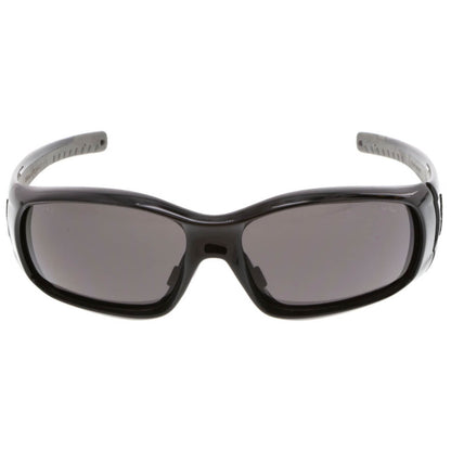 MCR Safety Swagger SR1 Safety Glasses Black Frame with Gray Lenses
