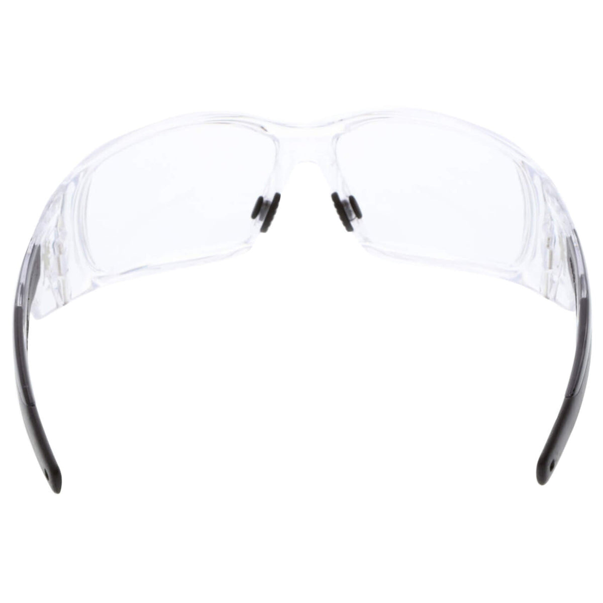 MCR Safety Swagger SR1 Safety Glasses Clear Frame with Clear Anti-Fog Lenses