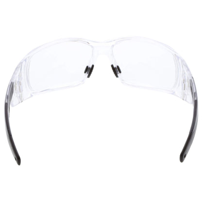 MCR Safety Swagger SR1 Safety Glasses Clear Frame with Clear Anti-Fog Lenses