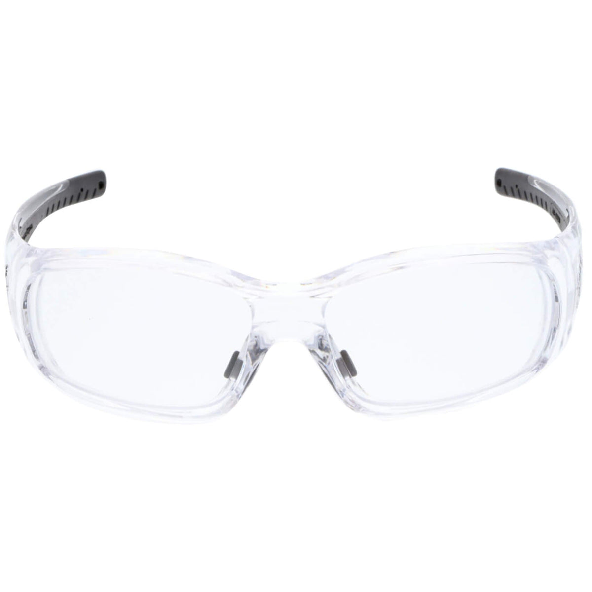 MCR Safety Swagger SR1 Safety Glasses Clear Frame with Clear Anti-Fog Lenses