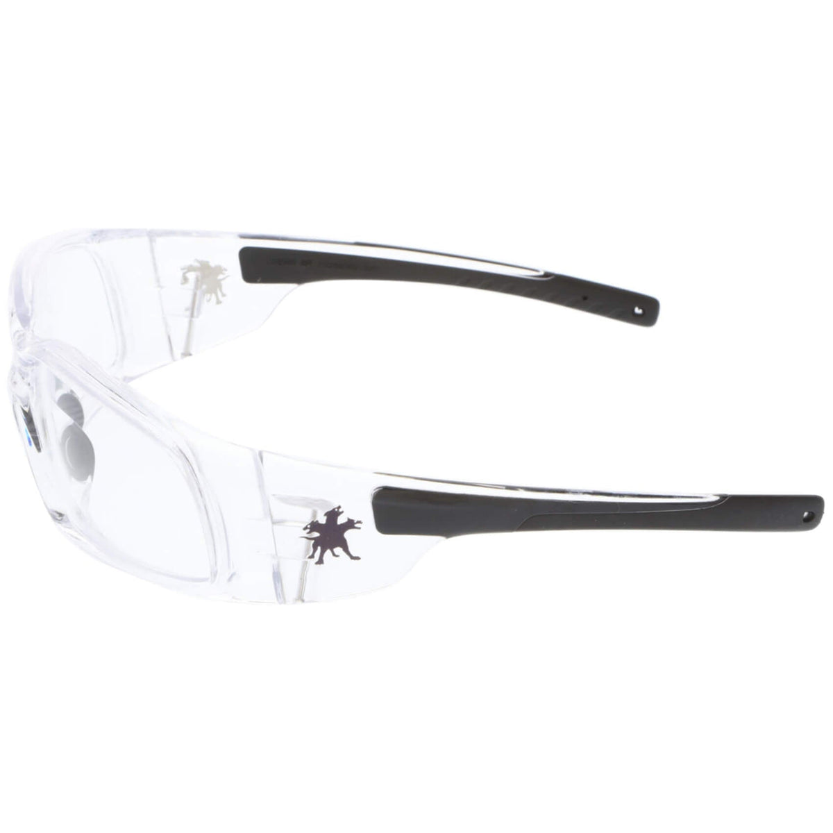 MCR Safety Swagger SR1 Safety Glasses Clear Frame with Clear Anti-Fog Lenses