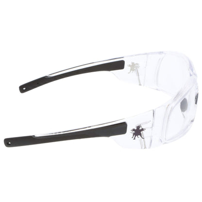 MCR Safety Swagger SR1 Safety Glasses Clear Frame with Clear Anti-Fog Lenses
