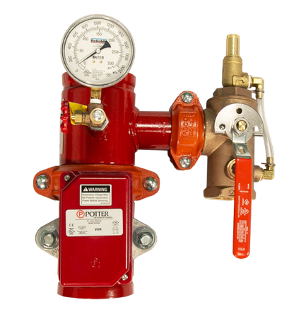 Reliable Fire Valves LP Assembled With Pressure Switches 3DDXFLPVR